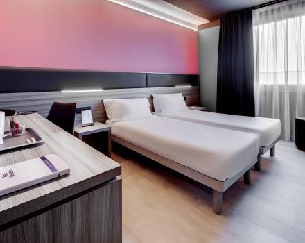 Comfort and amenities in the rooms of Best Western Hotel Aries Vicenza
