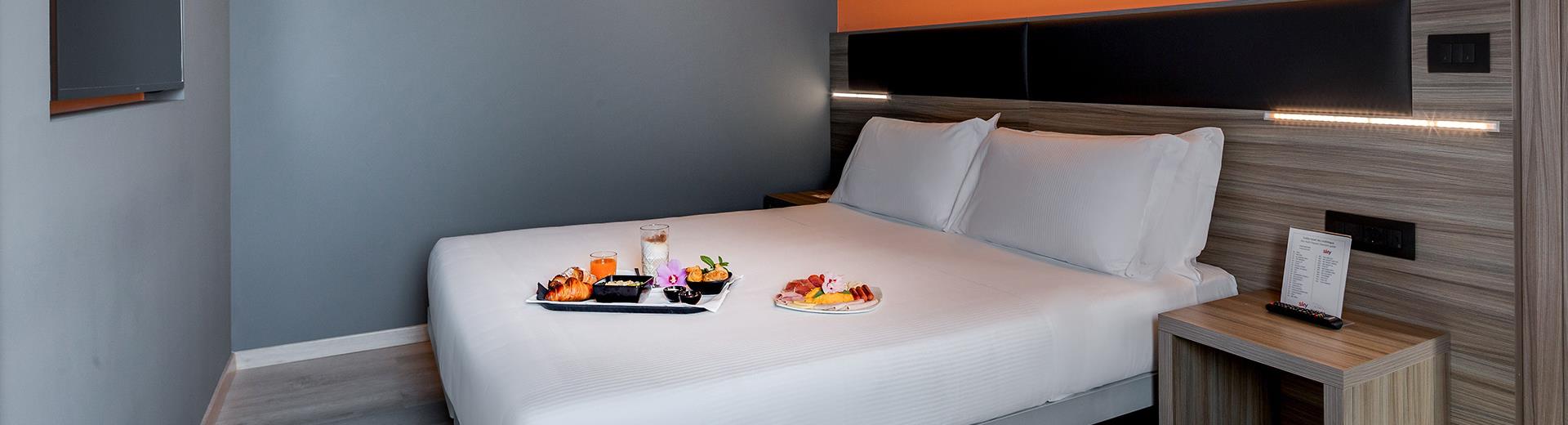 Comfort and amenities in the rooms of the 4-star Best Western Hotel Aries